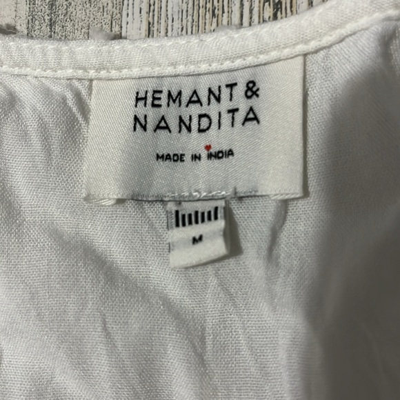 Hemant & Nandita Cleo Mini Dress Size Medium - Picture 11 of 13